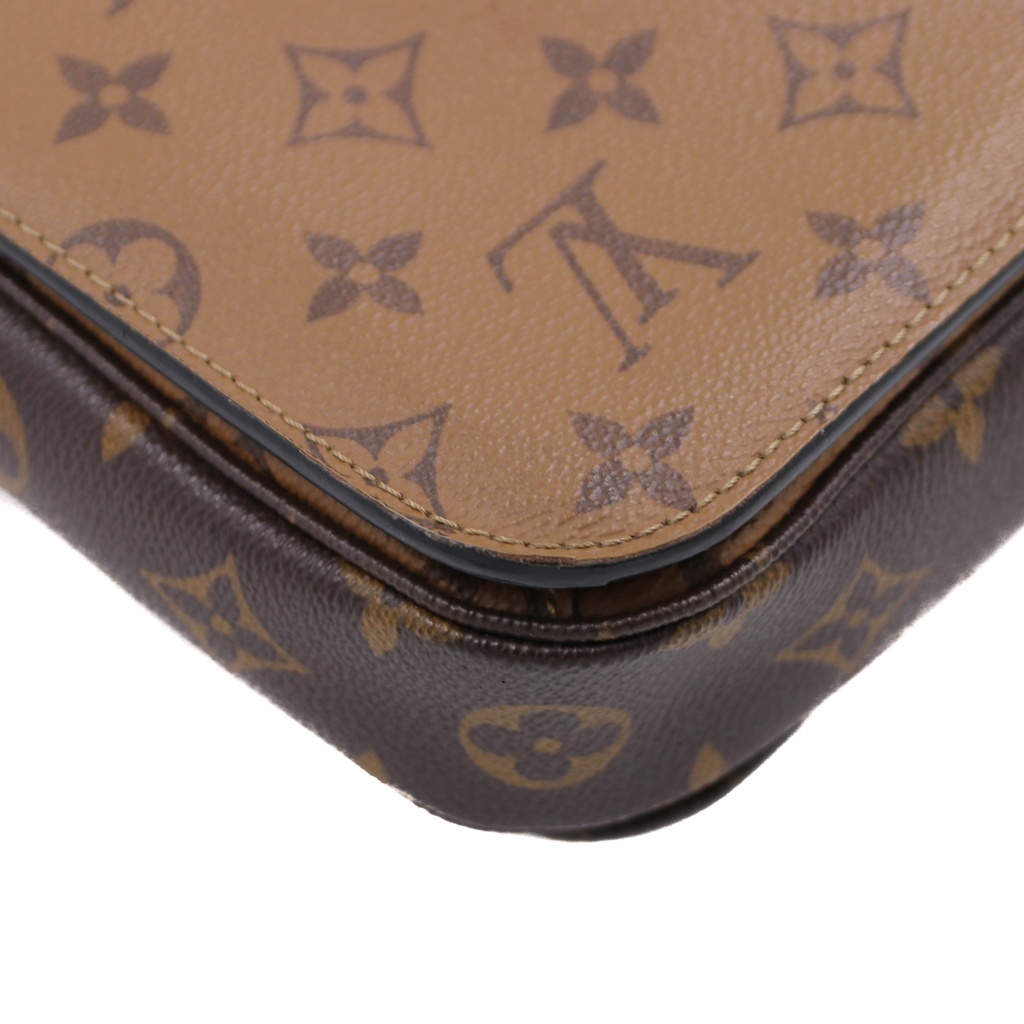 Louis Vuitton Pochette Metis Reverse Monogram Canvas Bag