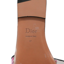 Christian Dior Dway Sandal Embroidered Multicolor Flower Size37
