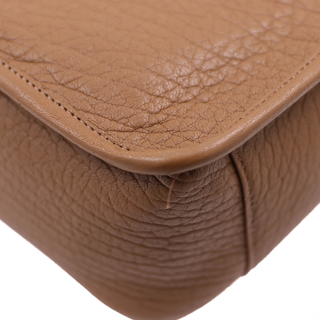 Yves Saint Laurent Large Niki Bag In Camel Leather