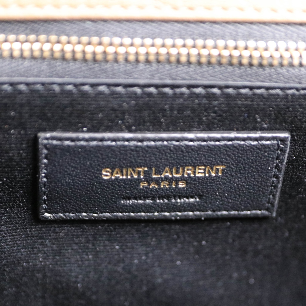 Yves Saint Laurent Large Niki Bag In Camel Leather