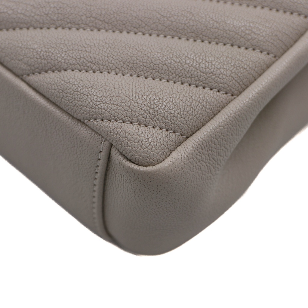 Yves Saint Laurent College Bag in White