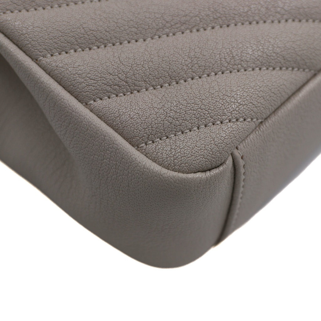 Yves Saint Laurent College Bag in White