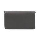 Prada Embleme Flap Mini Bag in Grey