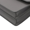 Prada Embleme Flap Mini Bag in Grey