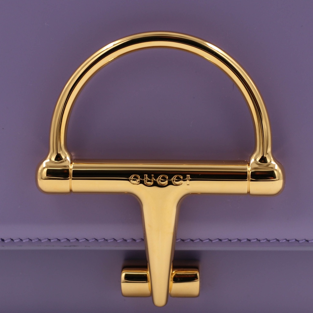 Gucci Siena small leather shoulder bag Lavander