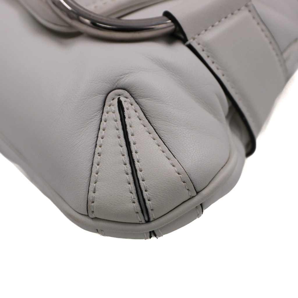 Gucci Horsebit Chain Small Shoulder Bagin White 764255