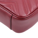 Gucci GG Marmont Chain Shoulder Bag Red 446744