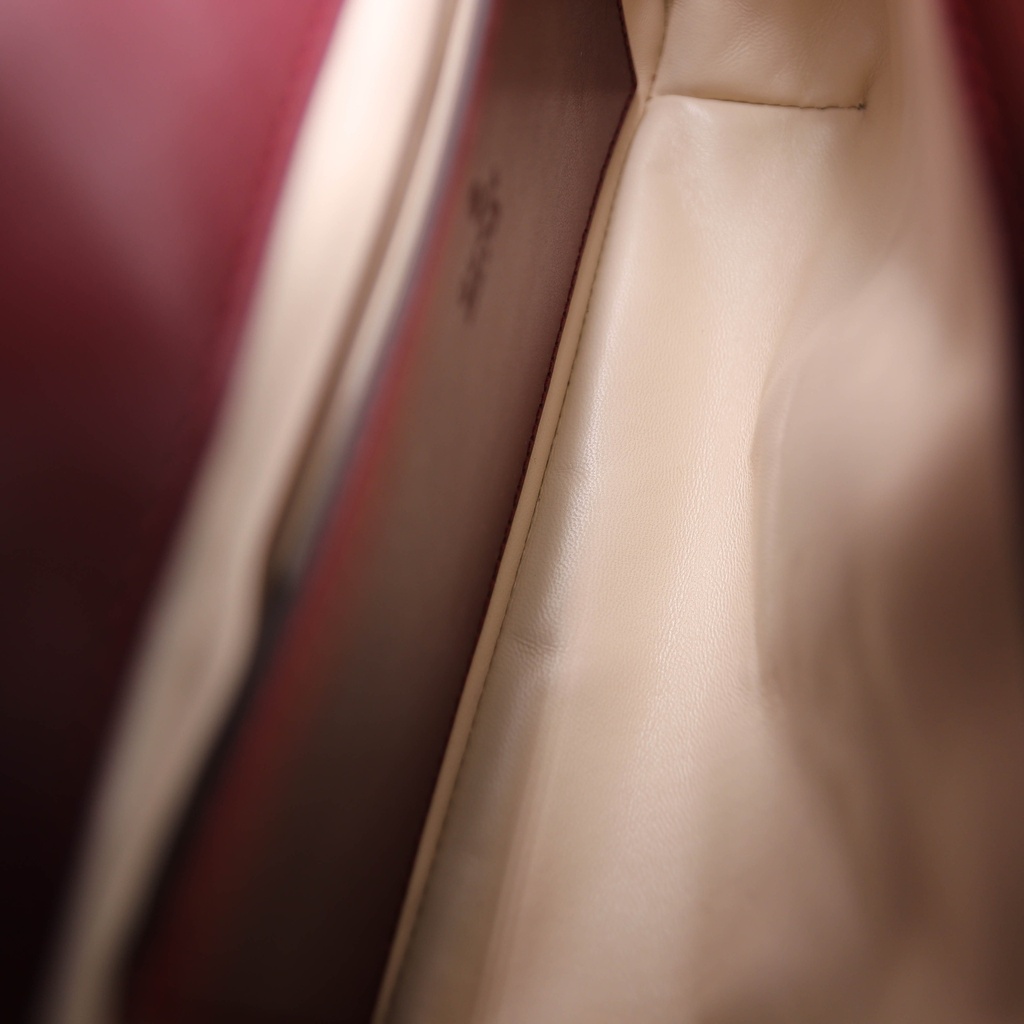 Gucci GG Marmont Chain Shoulder Bag Red 446744