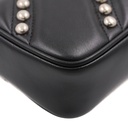 Gucci GG Marmont Chain Shoulder Bag Black with Studs 476433