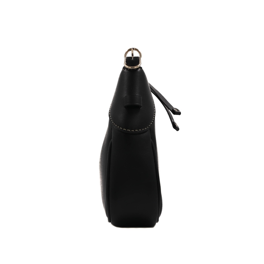 Gucci GG emblem Leather Shoulder bag Black 818157