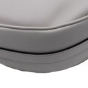 Prada Arque Leather Shoulder Bag in White