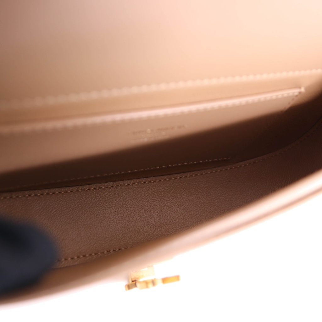 Yves Saint Laurent Mini Voltaire Beige Bag