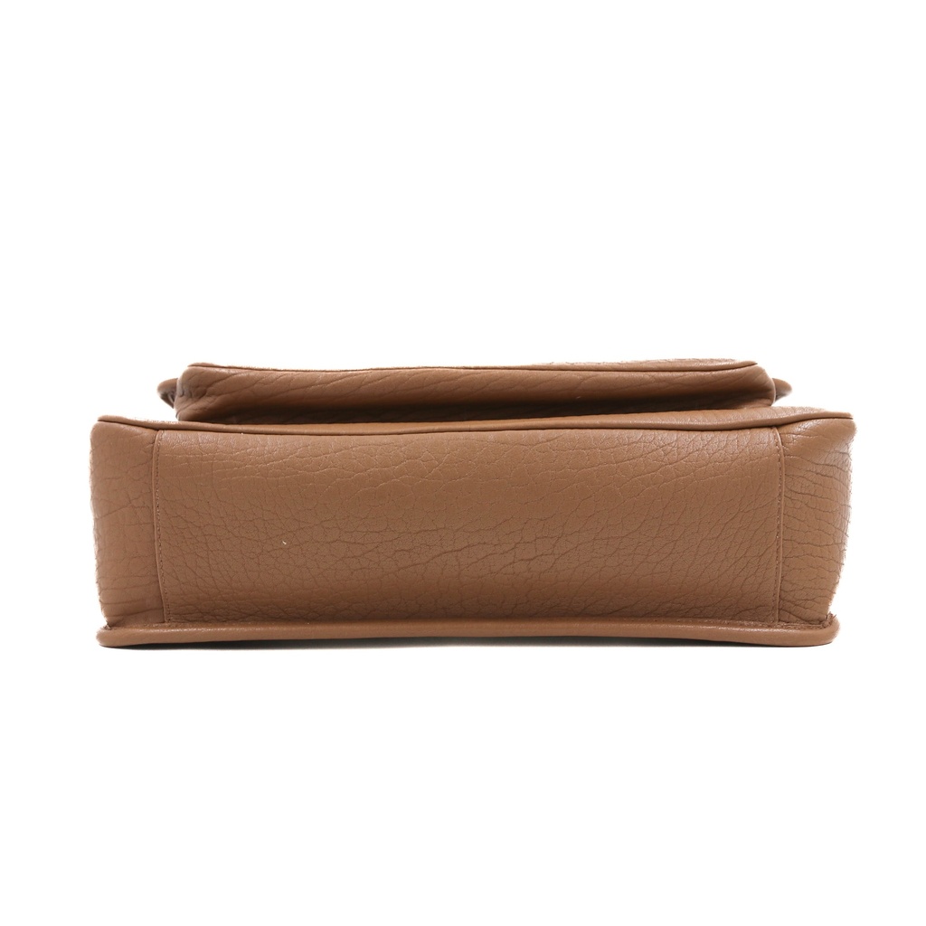 Yves Saint Laurent Large Niki Bag In Camel Leather