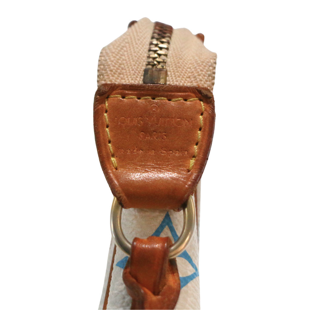 Louis Vuitton Pochette Accessoires White Multicolore Murakami