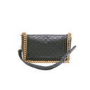 Chanel Calfskin Quilted Medium Boy Flap Black 