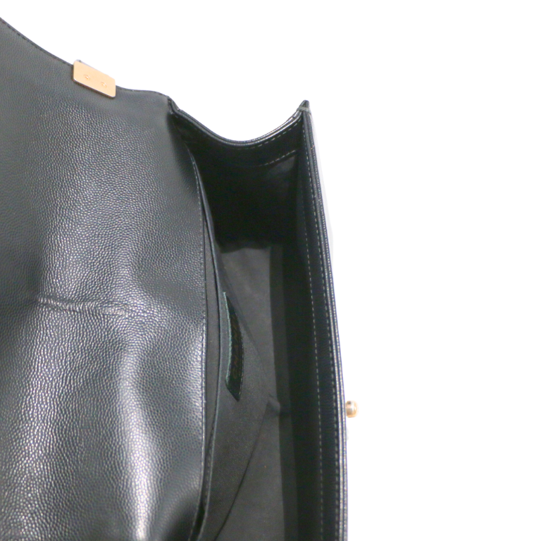 Chanel Calfskin Quilted Medium Boy Flap Black 