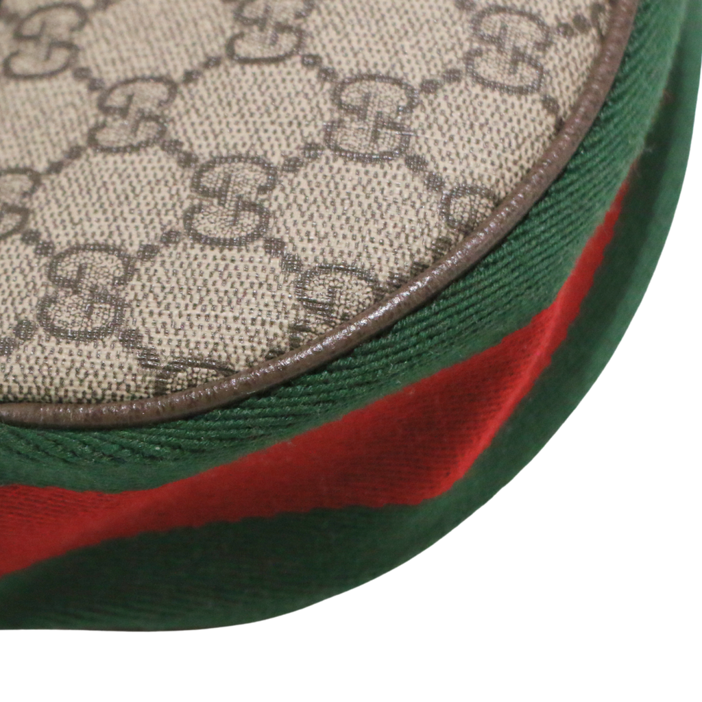 Gucci Ophidia Mini Beige and Ebony GG Supreme Canvas Handbag 658551