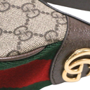 Gucci Ophidia Mini Beige and Ebony GG Supreme Canvas Handbag 658551