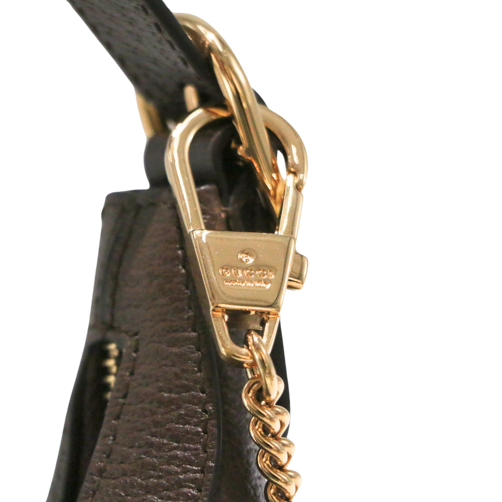 Gucci Ophidia Mini Beige and Ebony GG Supreme Canvas Handbag 658551