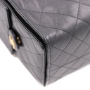 Chanel 25 Hobo bag black quilted caviar leather and finished with gold-tone hardware