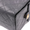Chanel 25 Hobo bag black quilted caviar leather and finished with gold-tone hardware