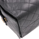 Chanel 25 Hobo bag black quilted caviar leather and finished with gold-tone hardware