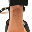 Christian Dior Ballet Slingback Pumps Lambskin Leather Black Size 38