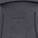 Christian Dior Rubber Macrocannage Dio(r)evolution Slides Blue Size 37