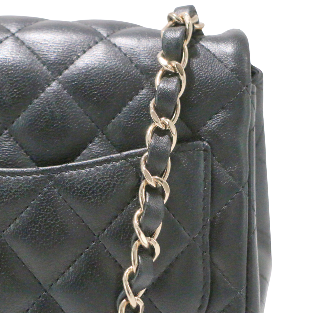 Chanel Lambskin Mini Square Flap Bag