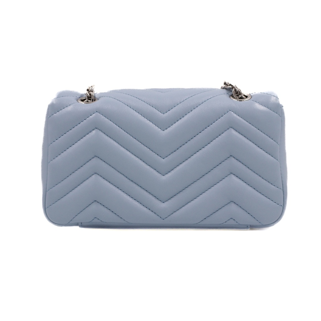 Gucci GG Marmont Small Shoulder Bag Baby Blue 837280