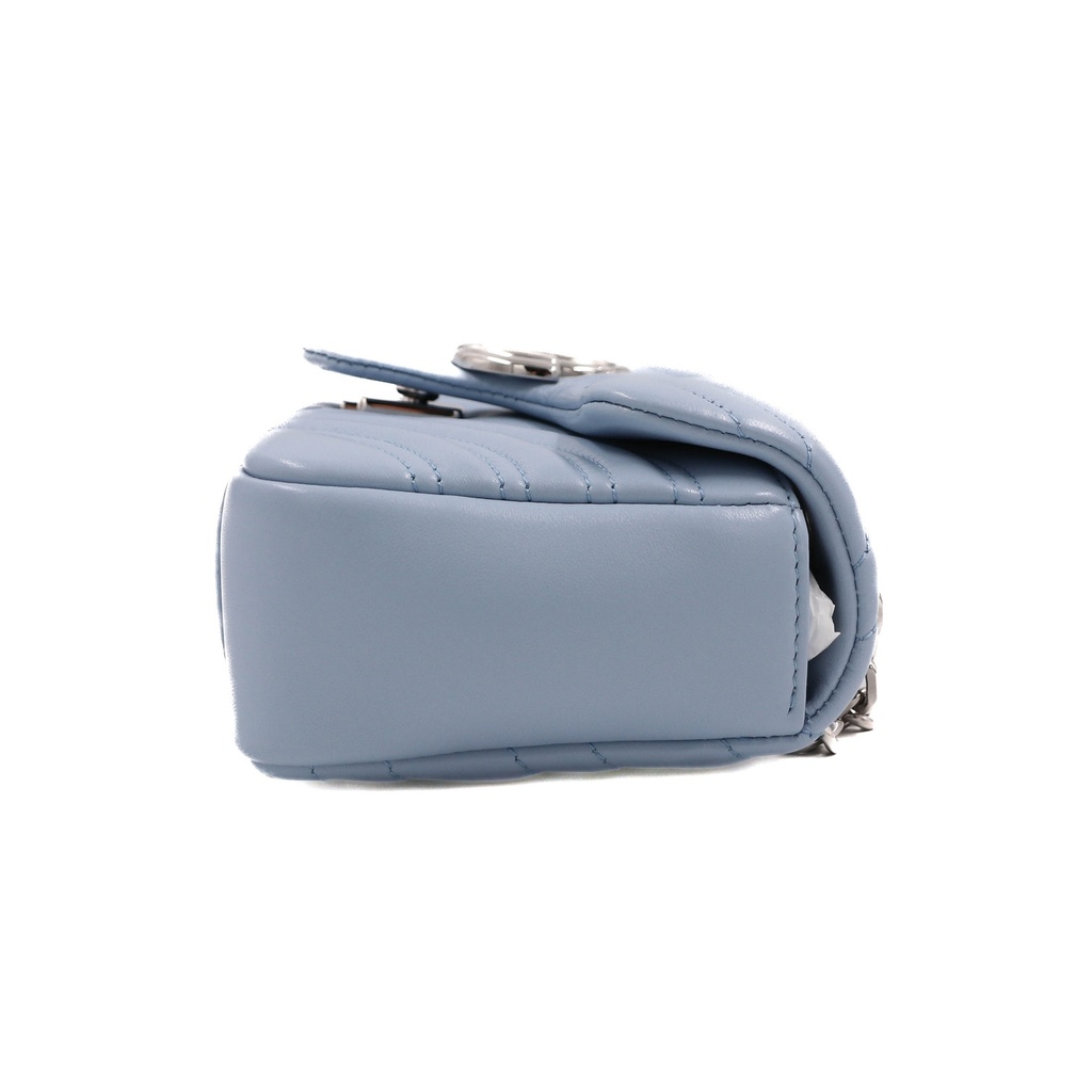 Gucci GG Marmont Small Shoulder Bag Baby Blue 837280