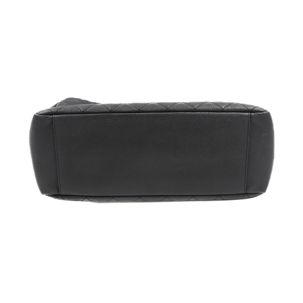 Chanel Caviar Grand Shopping Tote Black 