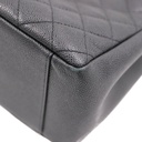 Chanel Caviar Grand Shopping Tote Black 