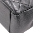 Chanel Caviar Grand Shopping Tote Black 