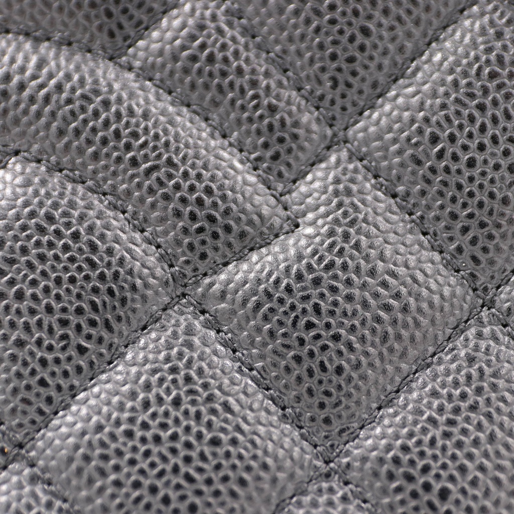 Chanel Caviar Grand Shopping Tote Black 