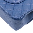 Chanel Caviar Classic Double Flap Bag Blue