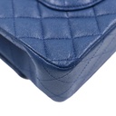 Chanel Caviar Classic Double Flap Bag Blue