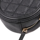 Chanel CC Filigree Calfskin Round Crossbody Bag 