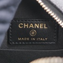 Chanel CC Filigree Calfskin Round Crossbody Bag 