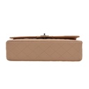 Chanel Classic Double Flap in Beige Caviar Leather