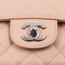 Chanel Classic Double Flap in Beige Caviar Leather