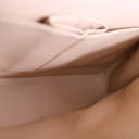 Chanel Classic Double Flap in Beige Caviar Leather