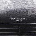 Yves Saint Laurent Black Croc Embossed Leather Medium Kate Tassel Shoulder Bag