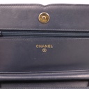 Chanel Caviar Filigree Flap Wallet on Chain 