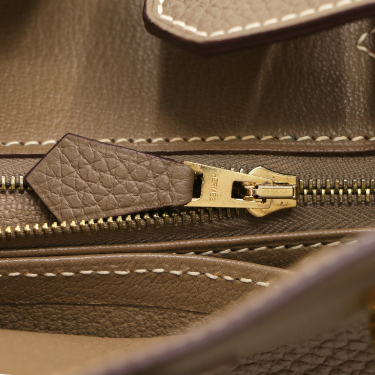 Hermes Togo Birkin 30 Etoupe Grey Y2015