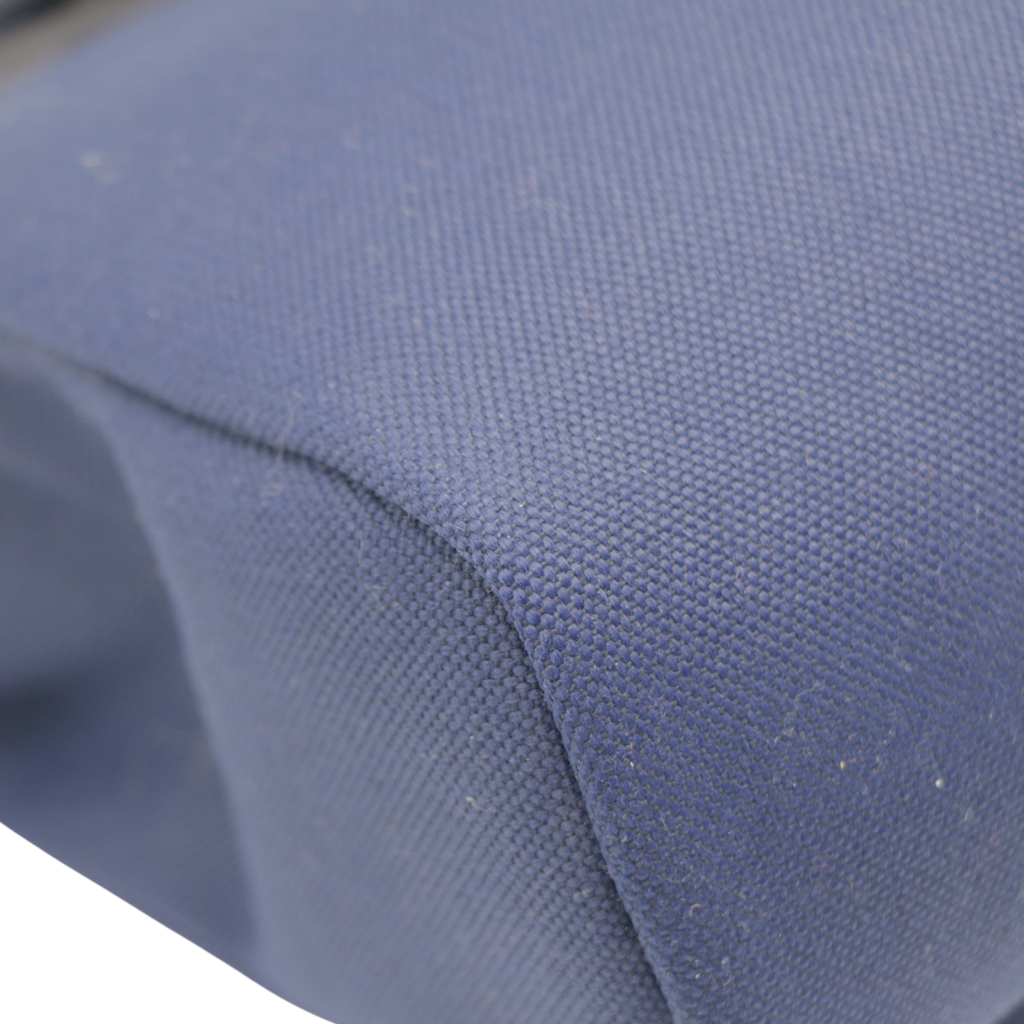 Hermes Herbag 35 Canvas Navy Blue 2024