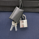 Hermes Herbag 35 Canvas Navy Blue 2024