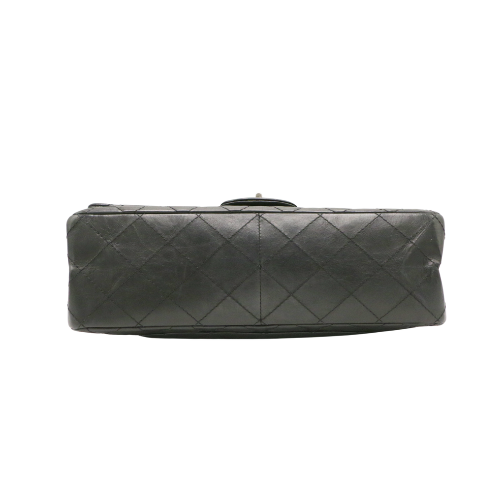 Chanel Aged Calfskin Quilted 2.55 Reissue Black Bag