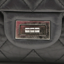 Chanel Aged Calfskin Quilted 2.55 Reissue Black Bag