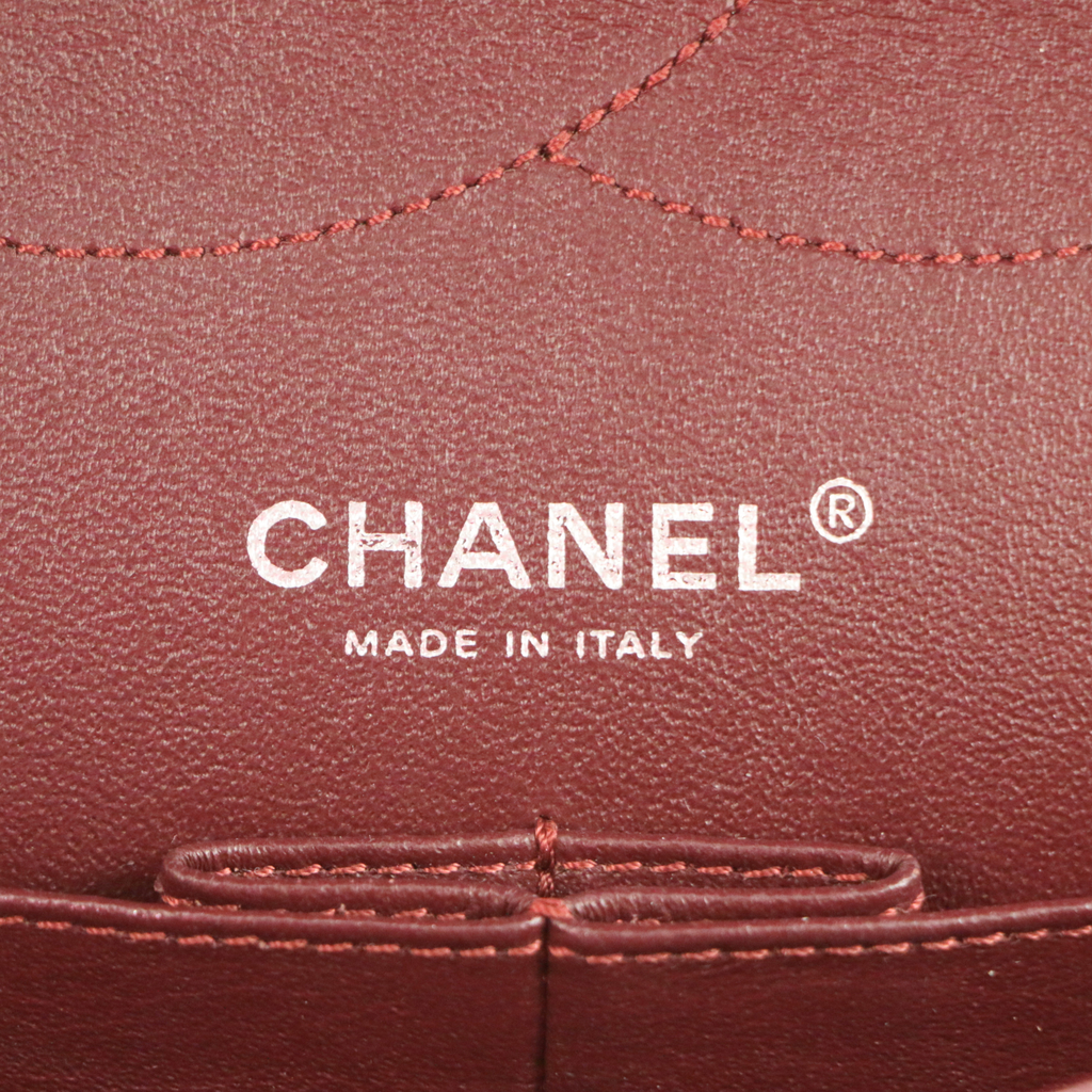 Chanel Aged Calfskin Quilted 2.55 Reissue Black Bag